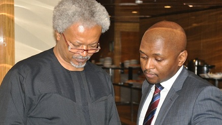 (L-r): Peter Jack, director-general, National Information Technology Development Agency (NITDA), and Kabelo Makwane, managing director, Microsoft Nigeria, at the National Cybersecurity Policy and Capacity Workshop held in Abuja, recently.